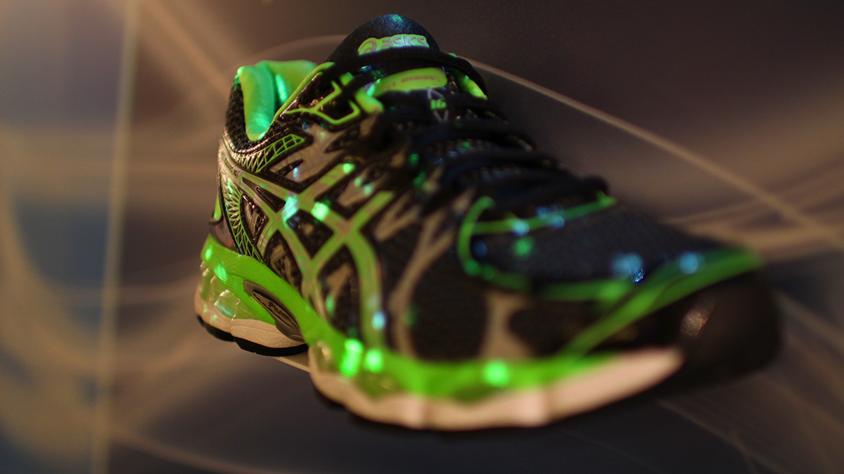 Asics projection Mapping motion
