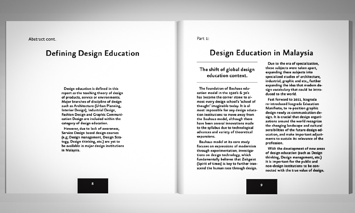 Design Malaysia Design Education MAKMAL series report