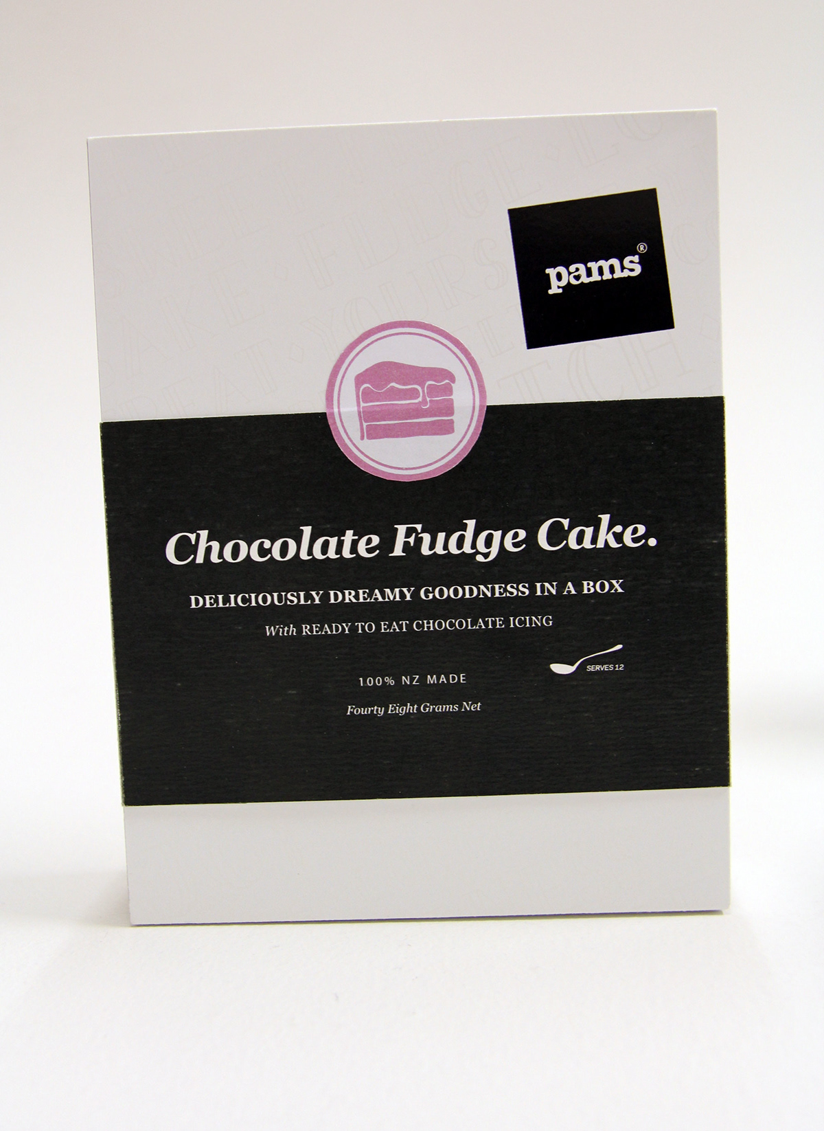 premium Packaging pams newzealand minimal overgloss black and white