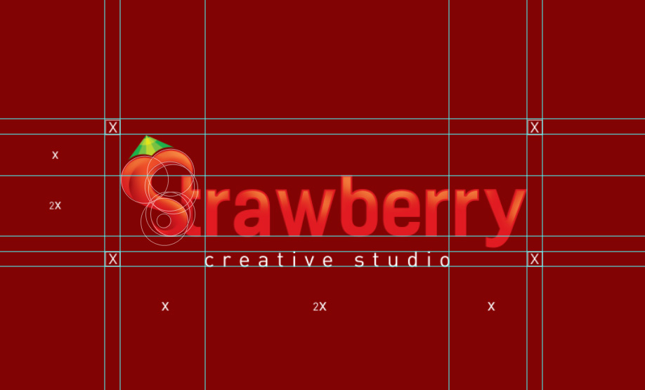 logo Corporate Identity strawberry Eslam Atef UI ux strawberry logo  new concept design brand