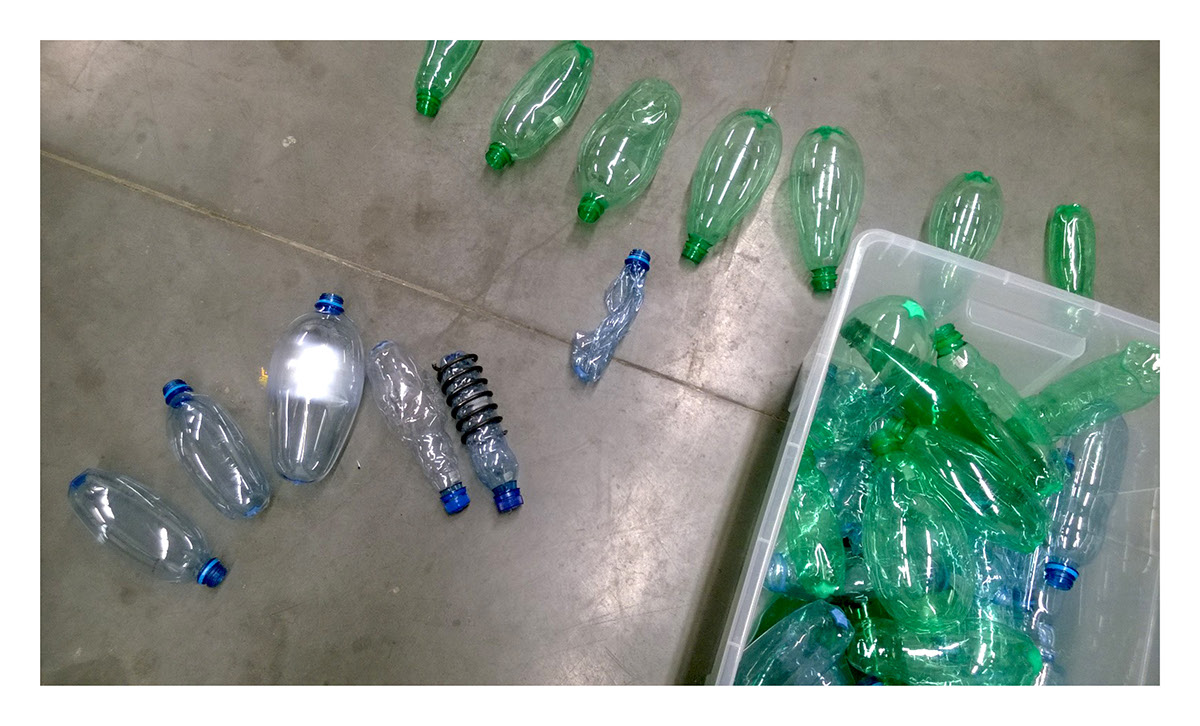 Pet bottle Blowmolding Lidl material reuse upcycling plastic