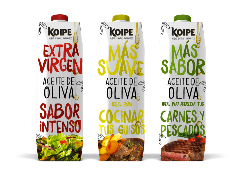 Koipe oil redesign Pack Food  gourmet elisava