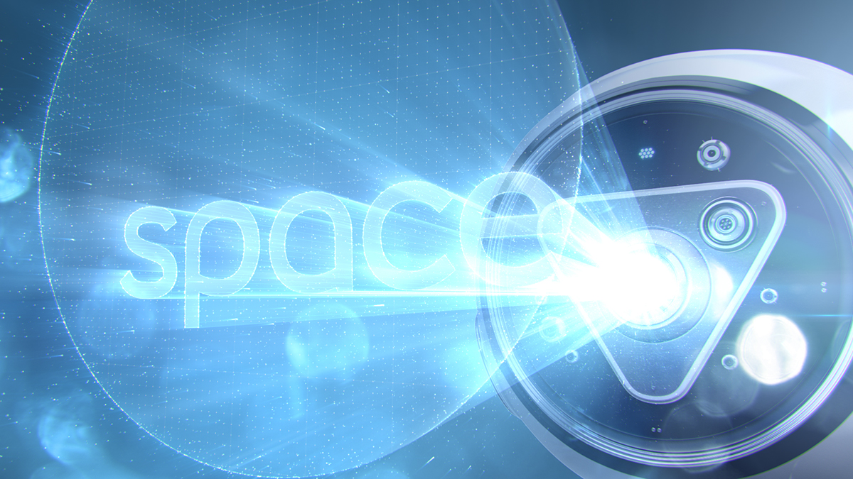 Adobe Portfolio space channel Space  tv refresh motion design broadcast