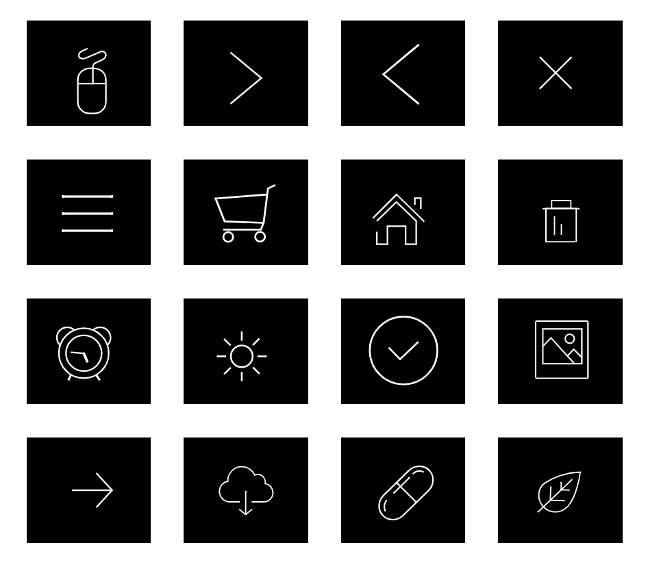 Free to use animated icons