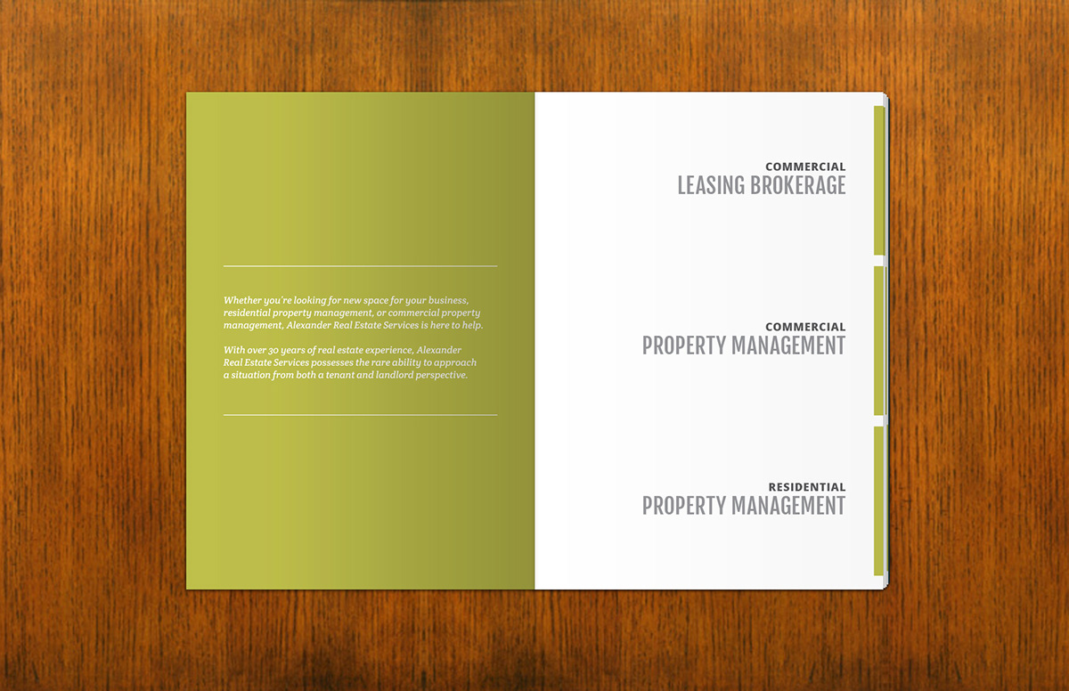real estate Logo Design Corporate Brochure