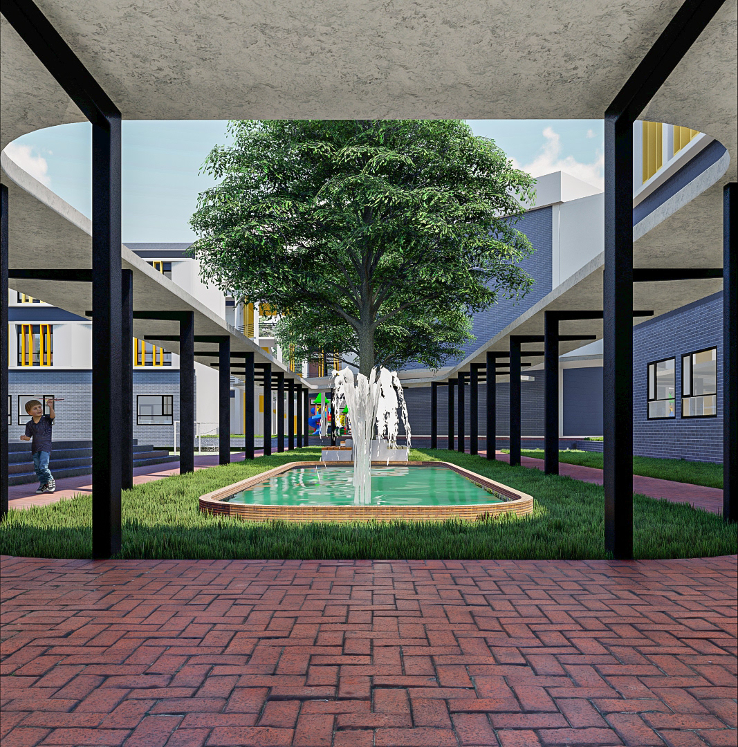 school architectural design visualization archviz architecture revit Render lumion