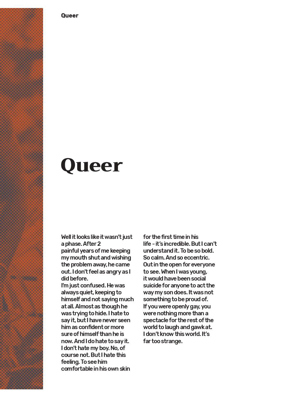 art direction  copywriting  creative writing etymology publication publication design queer