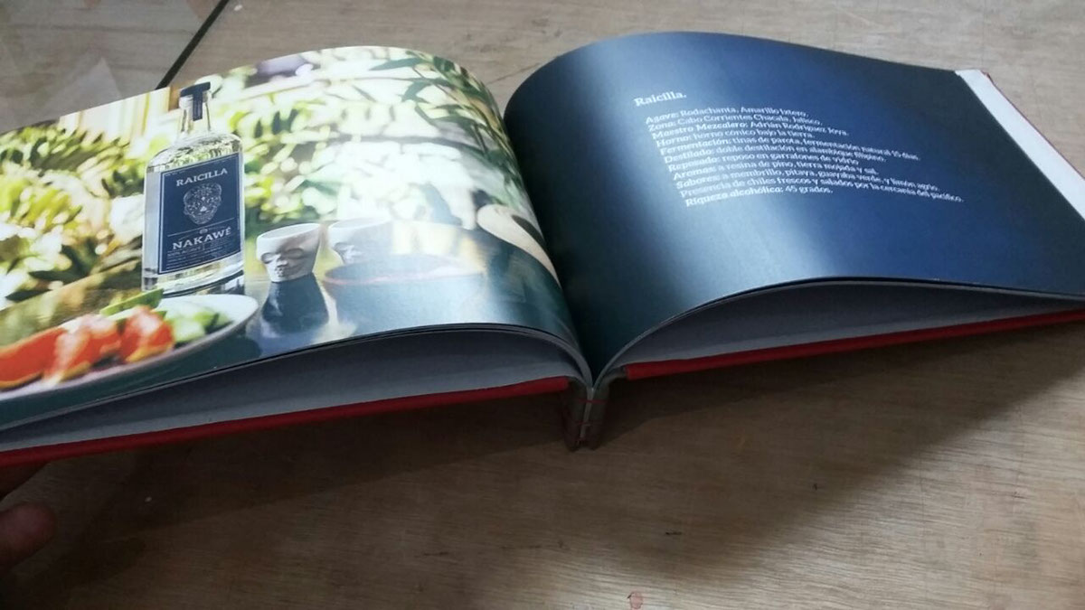 Bookbinding brochure design handmade book Japanese bookbinding