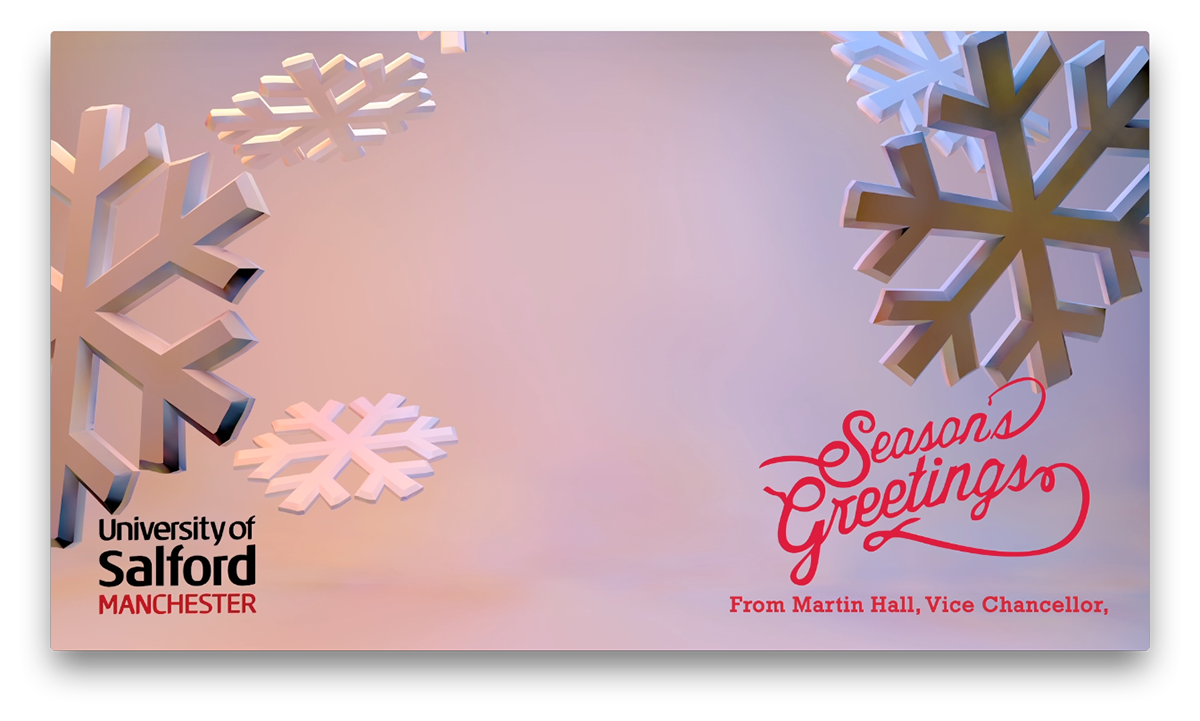 Christmas card geeting seasons snowflake