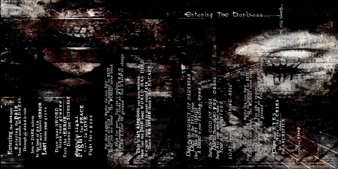 cd cover decayed senses Odysseas milios band metal promo dark death Lyrics