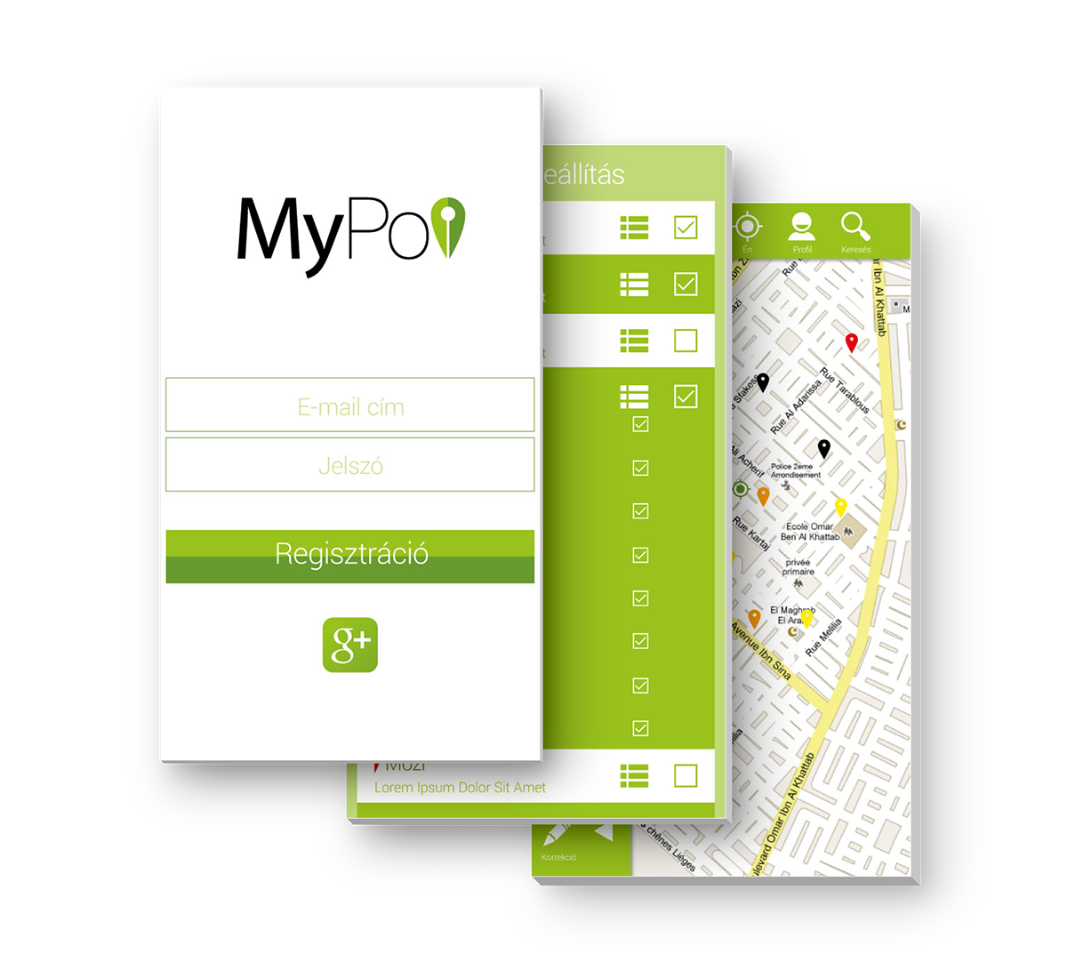MyPoi application app mobile Guide map poi tourist