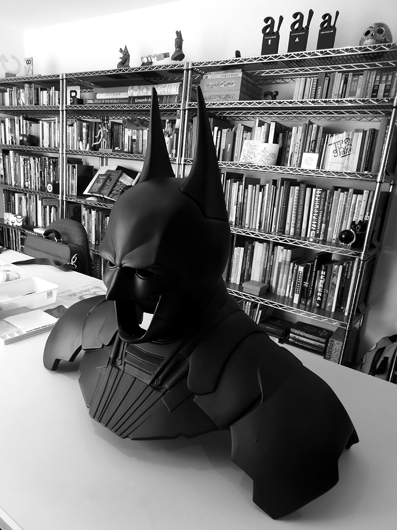 bat batman dark knight bust intervention gothic Hero