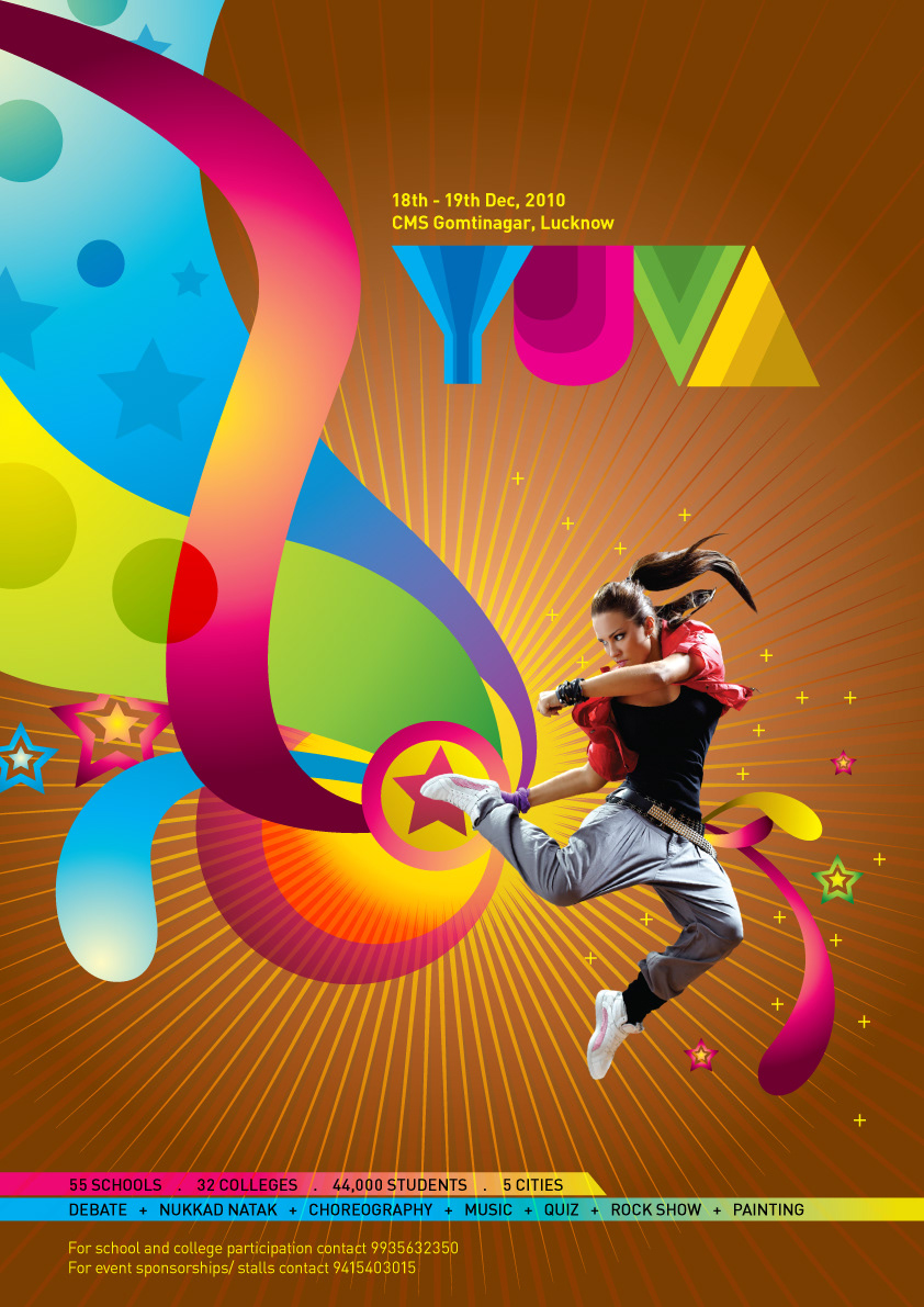 teenager school college Young poster logo yuva