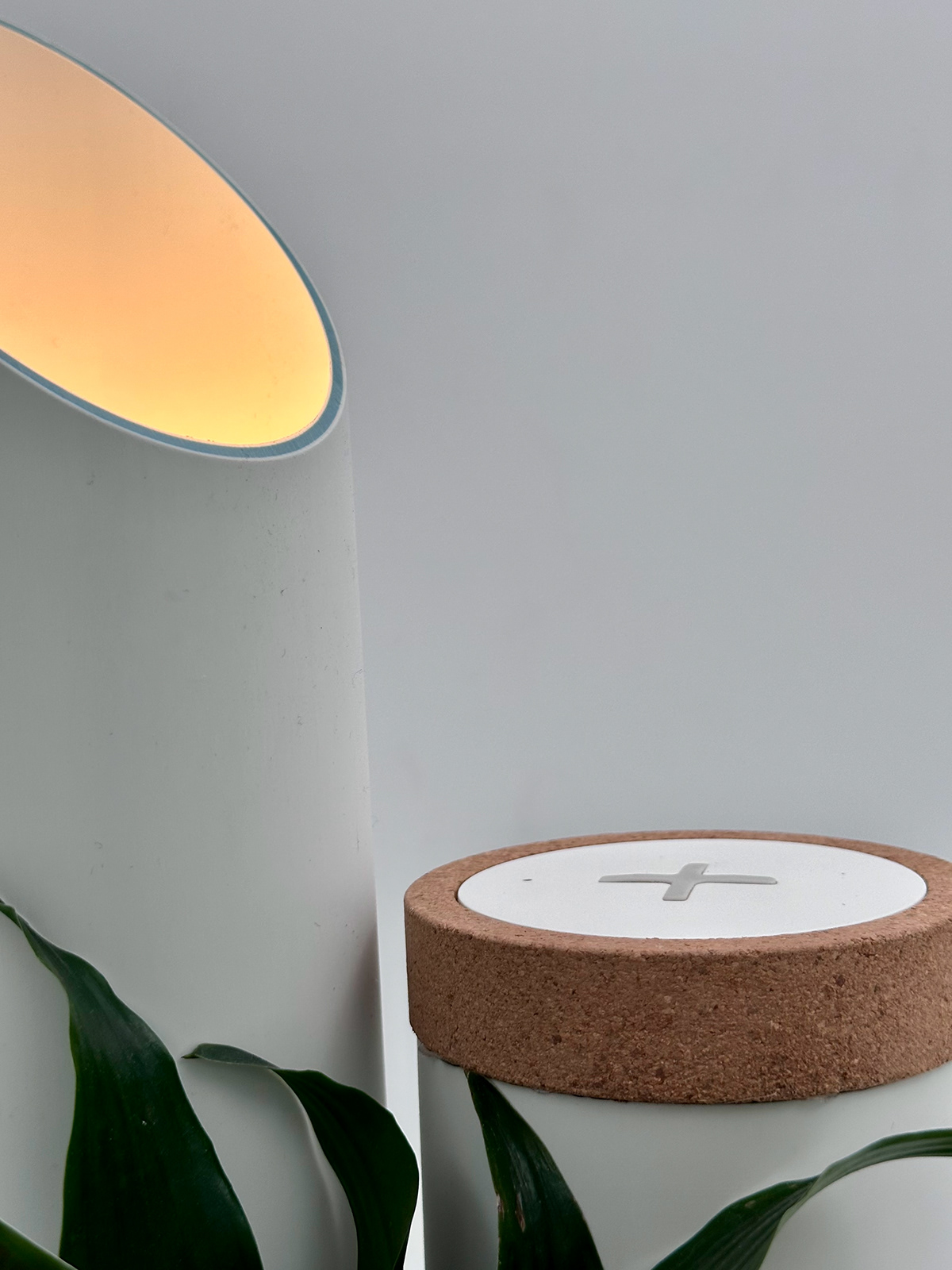 Lamp DIY charger plants lamp design product design industrial design 
