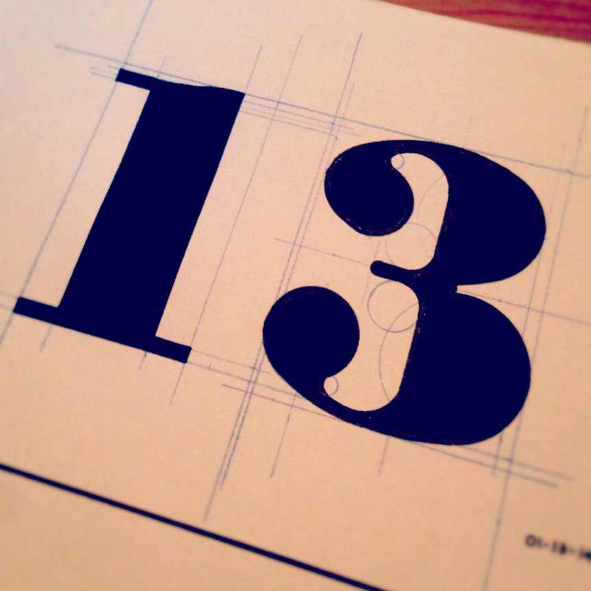 numbers fonts drawing a day text sketching