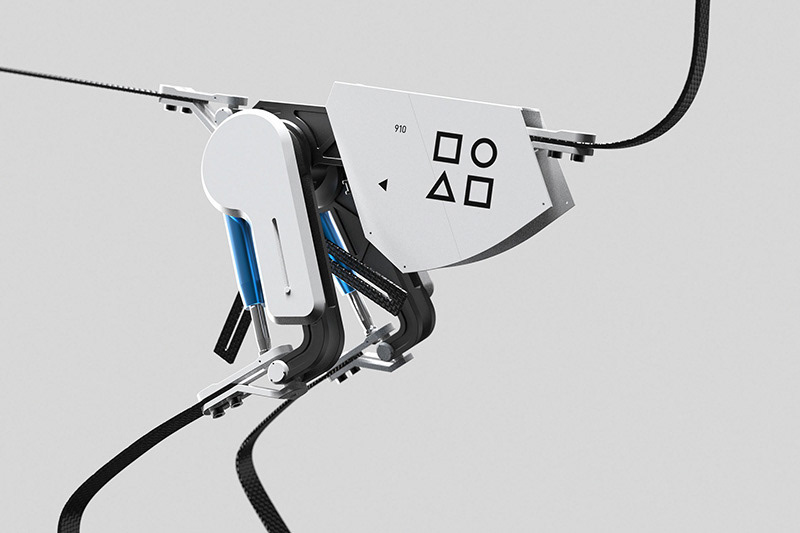 product industrial robot robotic minimal futuristic