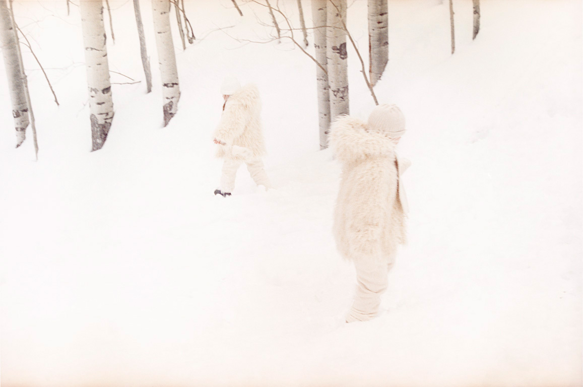 snow winter children child lost found aspens forest Fur Children of light Salt Lake City Winter Olympics 2002