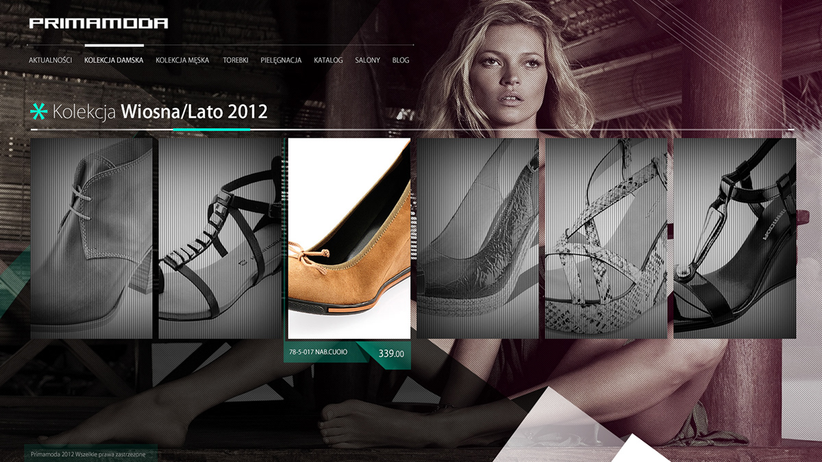 triangle  fashion  modern  Shape beauty  primamoda model shoes  minimal abstract Webdesign Web design