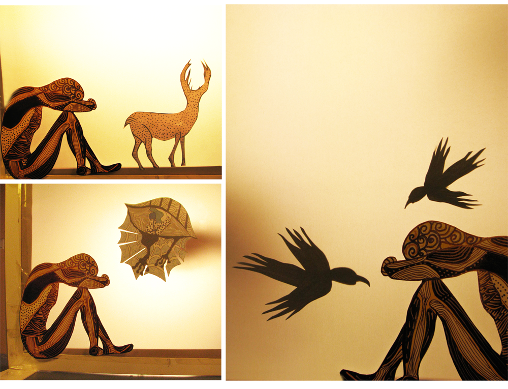 shadow puppets