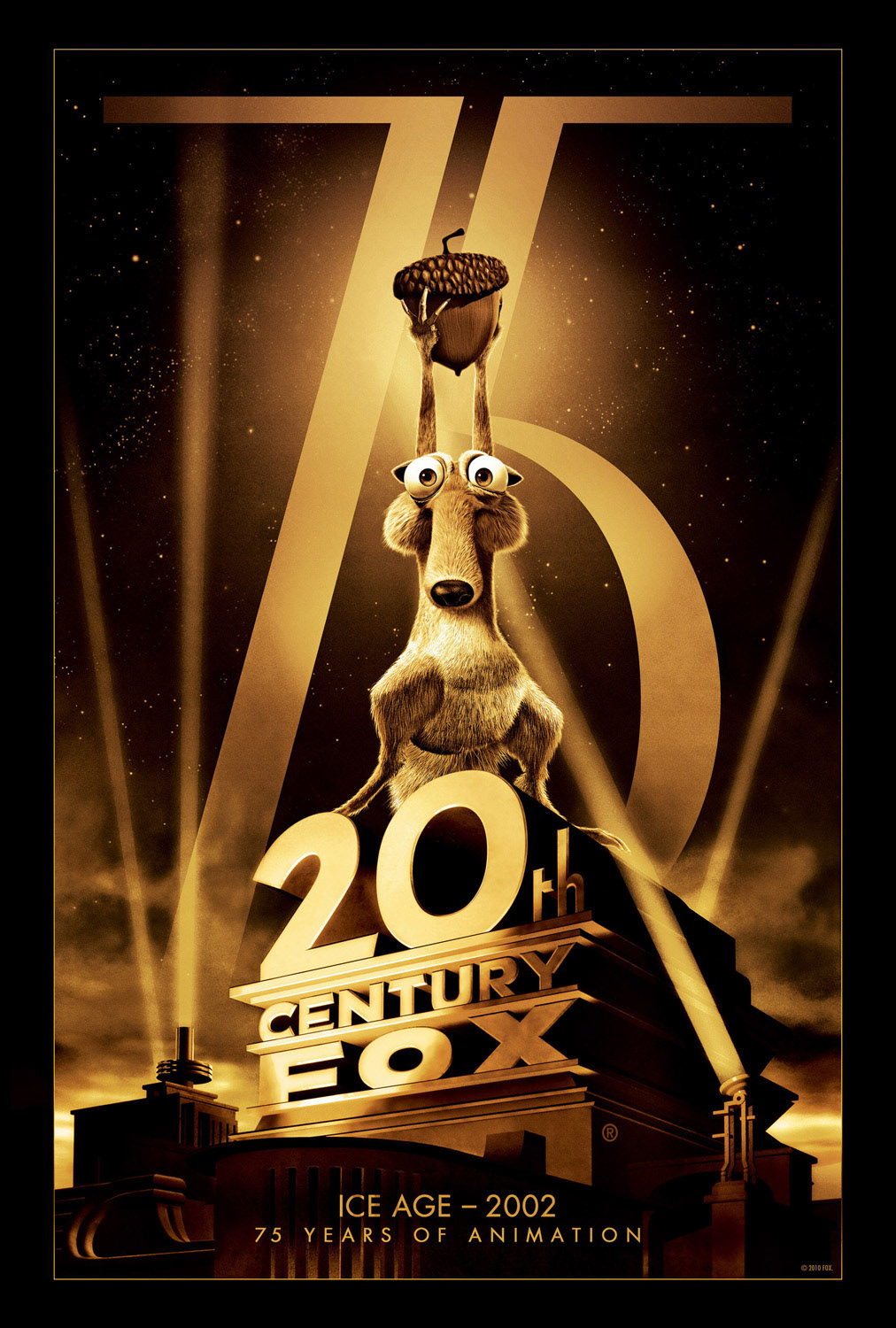 75th Anniversary Logo  20th Century Fox on Behance