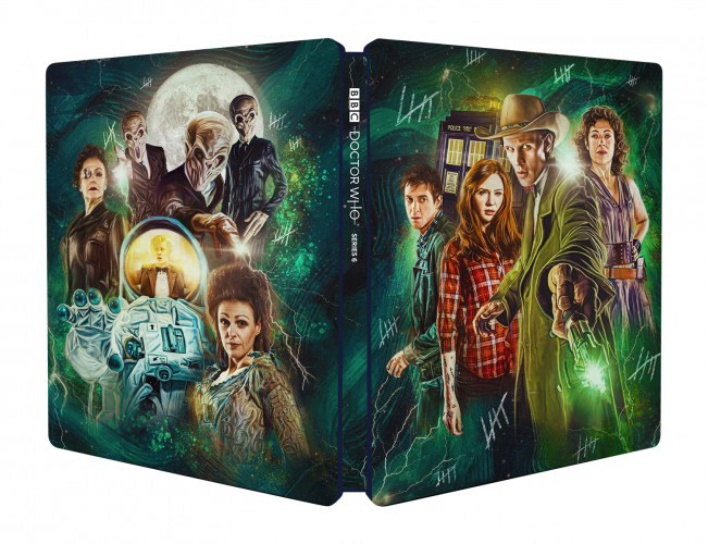 BBC Digital Art  Doctor Who doctor who art Dr Who DVD dvd cover matt smith steelbook steelbook art