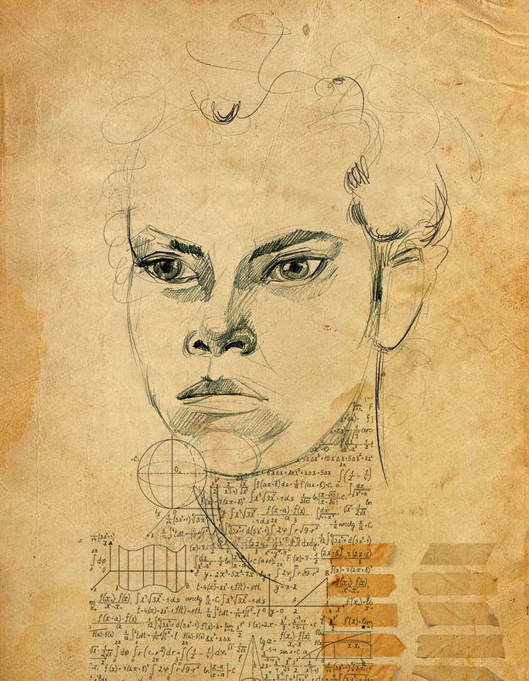 portrait draw sketchbook pencil art christian tapia enríquez Ecuador ilustracion personajes Patterns