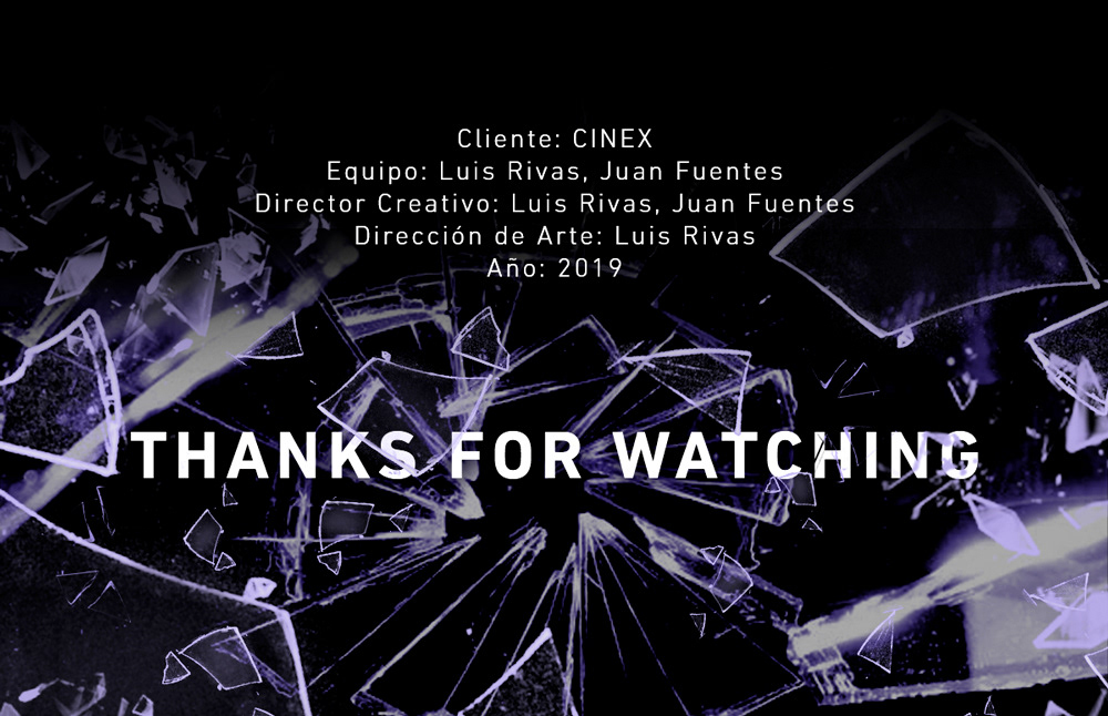 glass movie dirección artística dirección creativa diseño gráfico publicidad marca cine cinex mailing