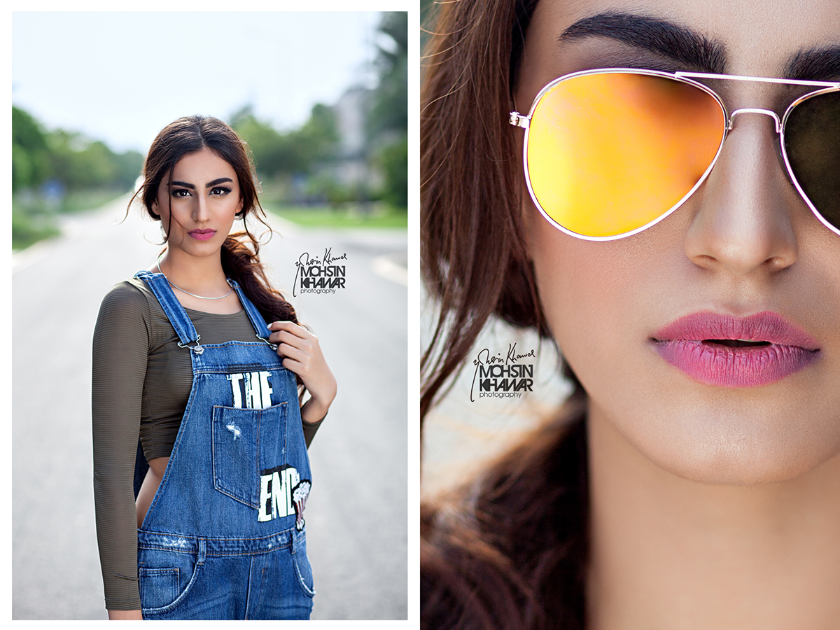 it girl street style dangri SUMMER CHIC road magazine feature blue Denim Fashion Photoshoot