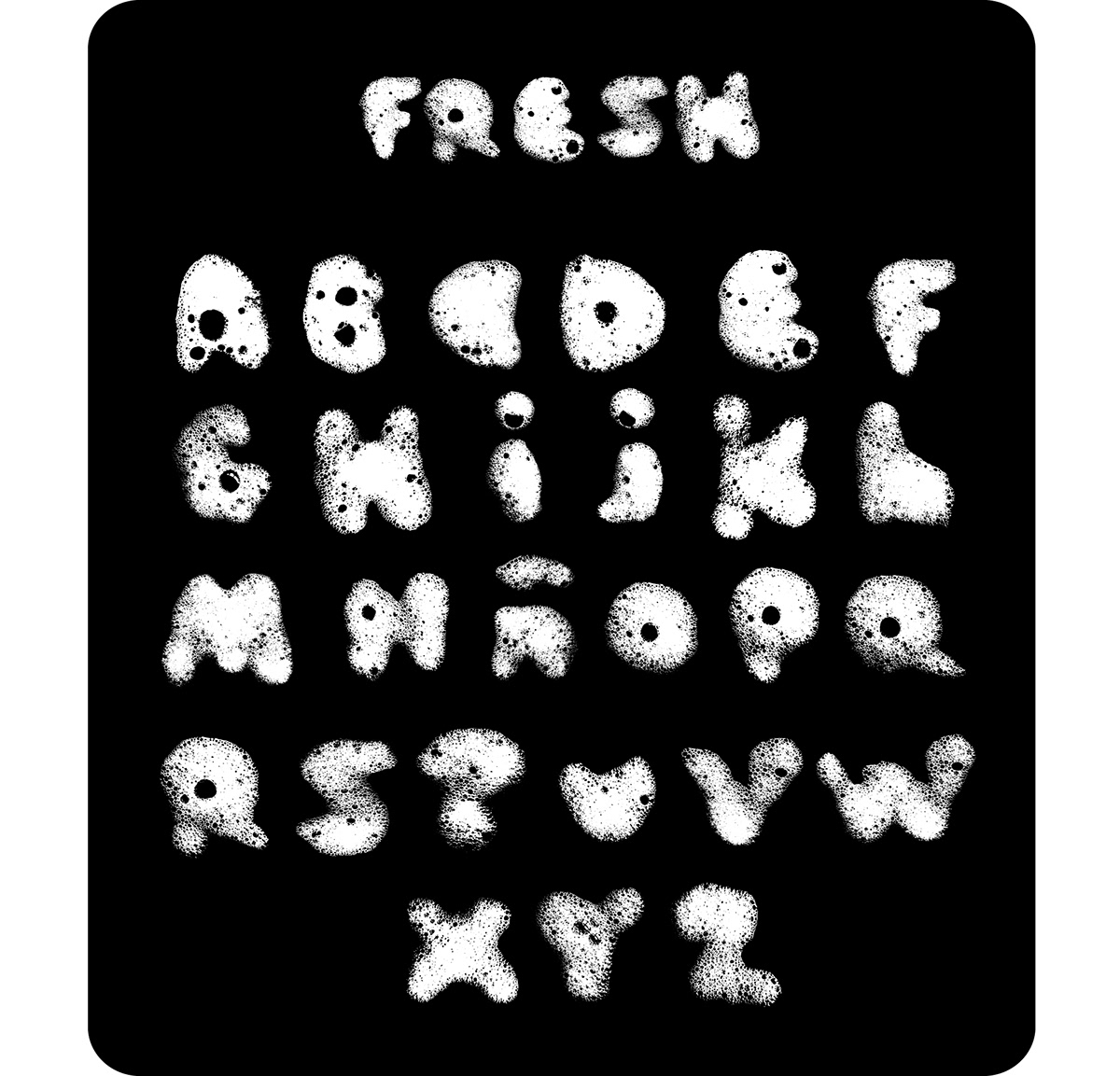 fresh  typography type fresco vacaciones tipografia cover cubierta libro verano letras abecedario gotas agua
