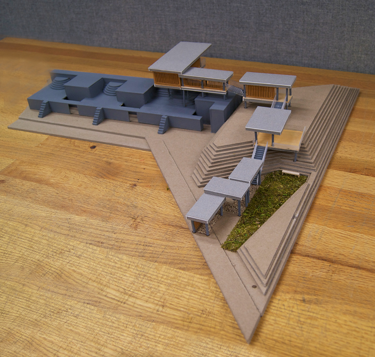 Fundamentals 2 model hand crafted mies pavillion beach Site Analysis