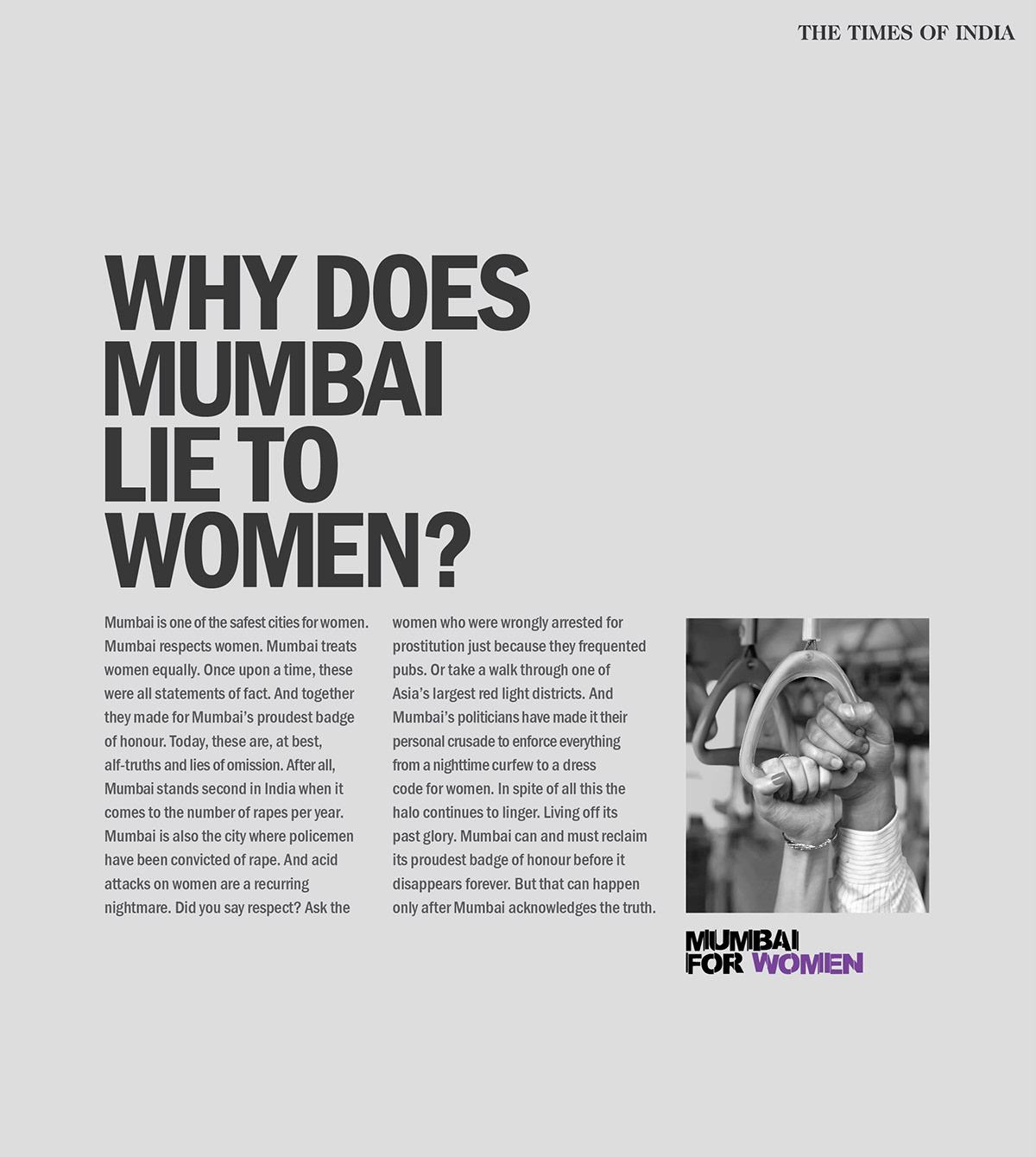 MUMBAI  women mother city child safe workplace