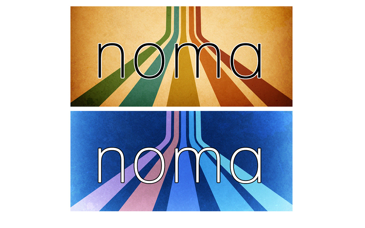 Noma Retro Logo Design