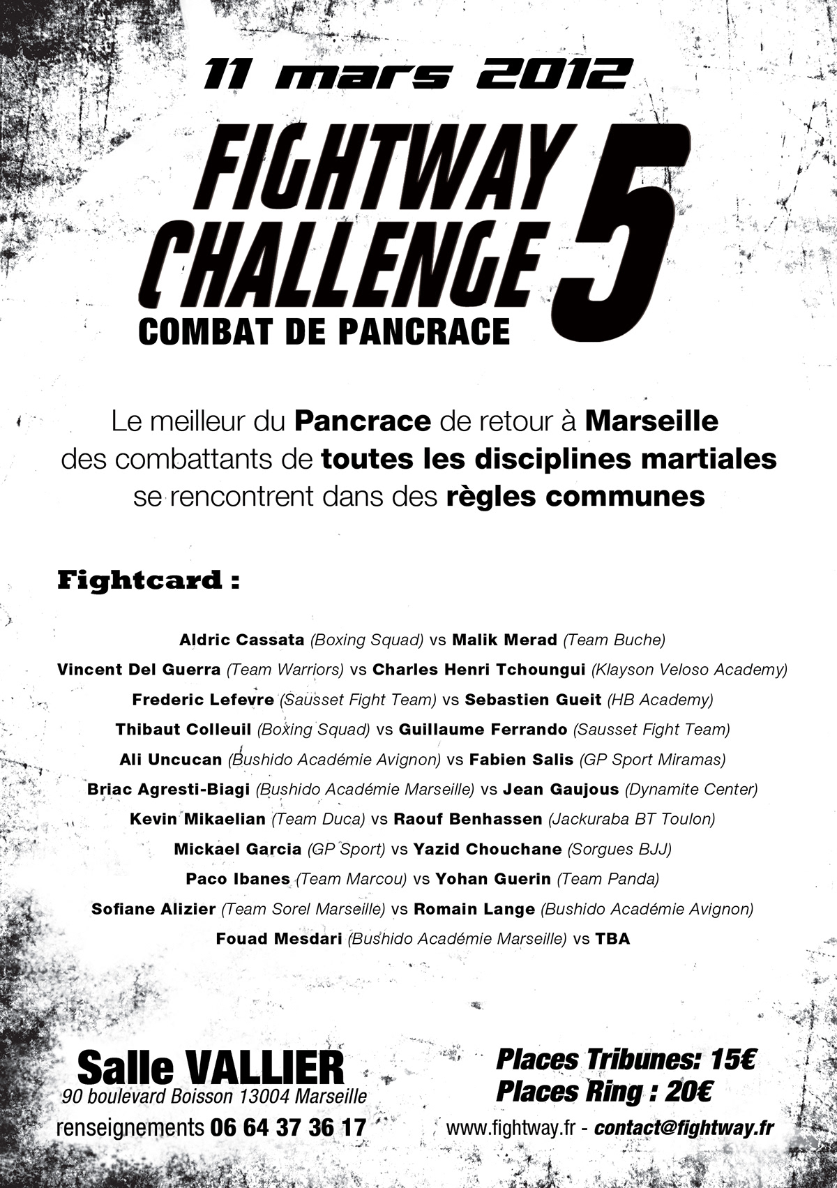 fightway challenge  free fight marseille