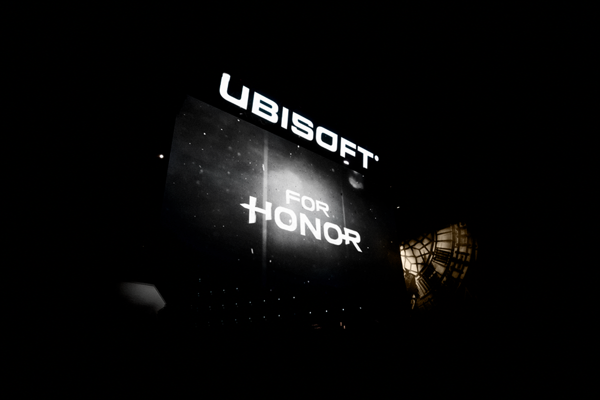 ubisoft video game for honor samurai viking play knight battle