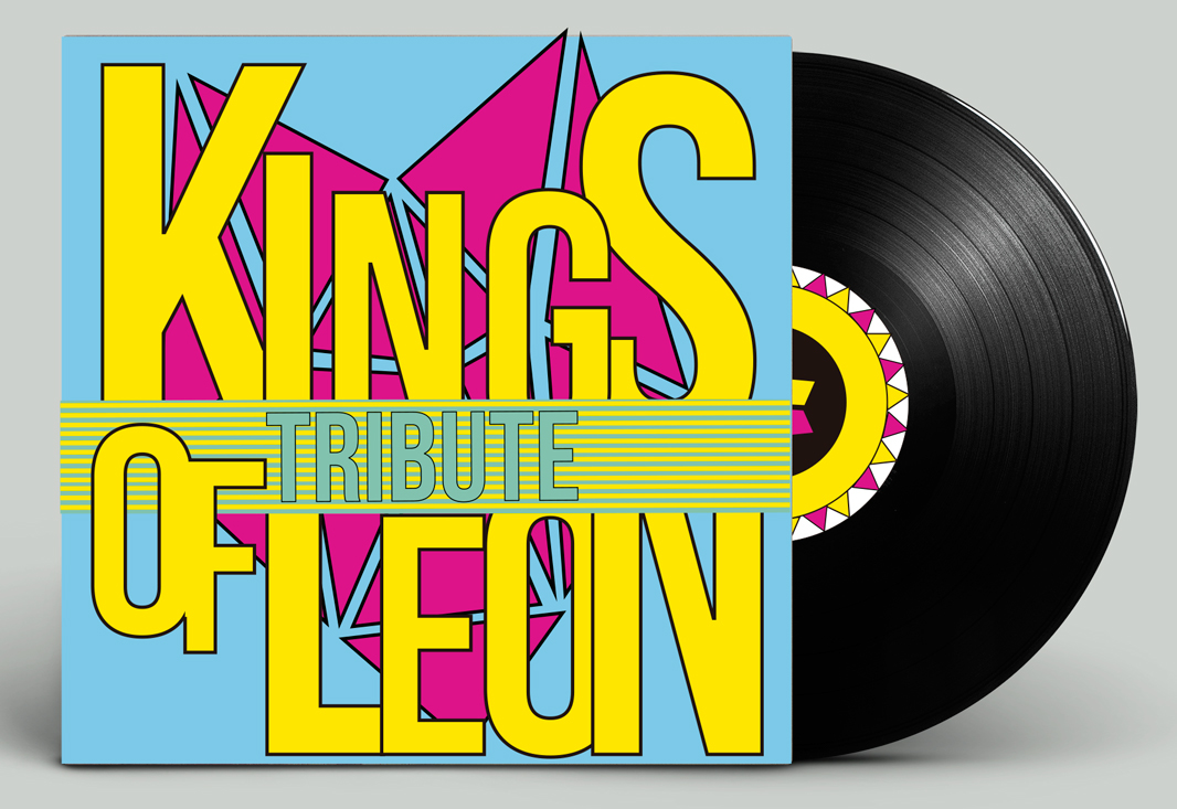 kol KING OF LEON music design graphic