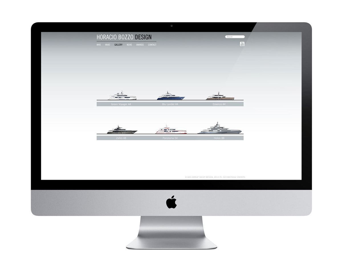 Yacht Design superyachts horacio bozzo michbold Responsive Design