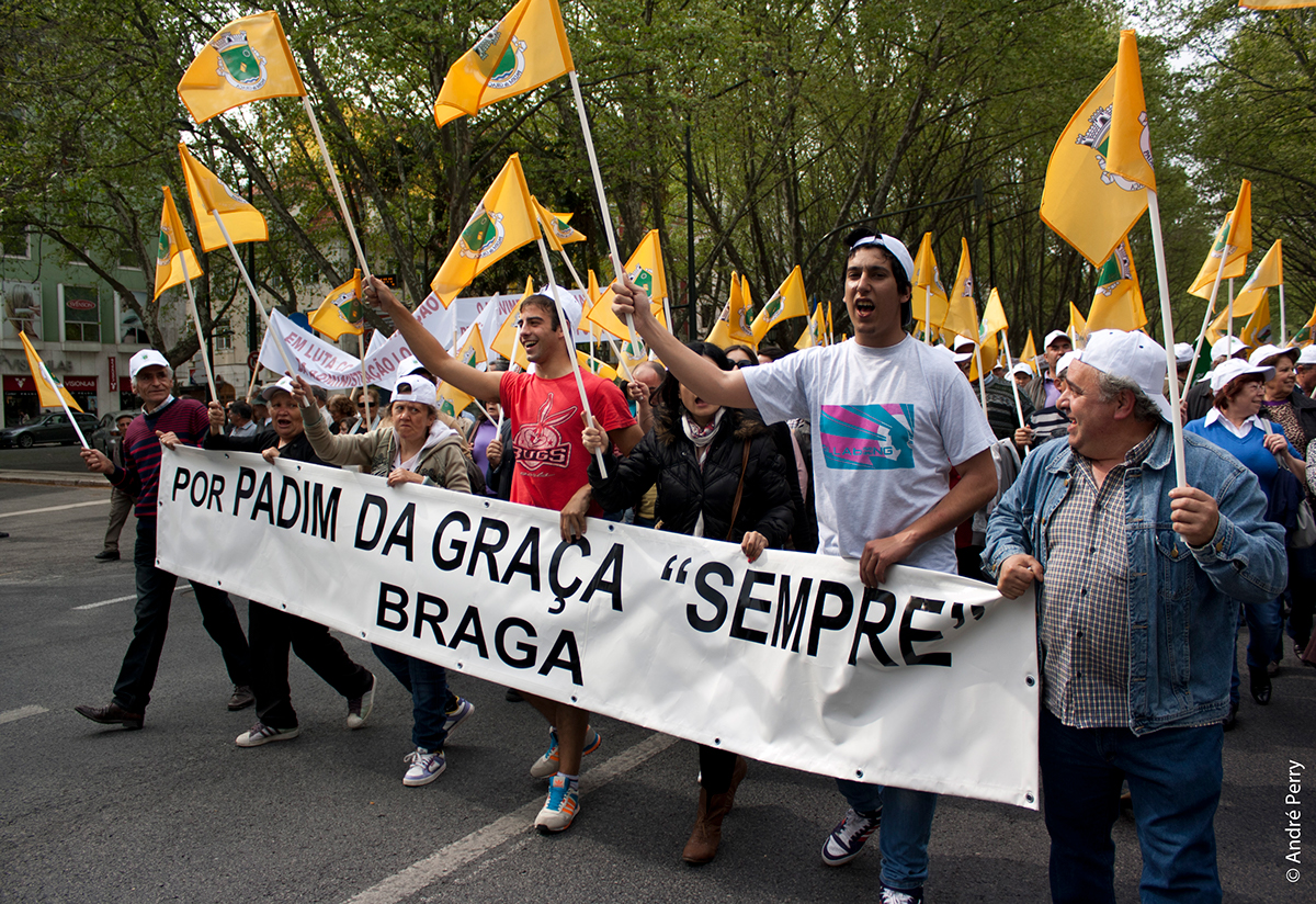 Manifestação lisboa Freguesias Portugal
