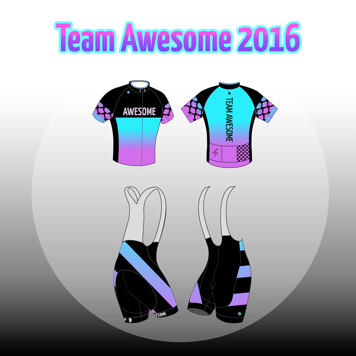 photoshop Illustrator cycling kit apparel kit Cycling raceteam