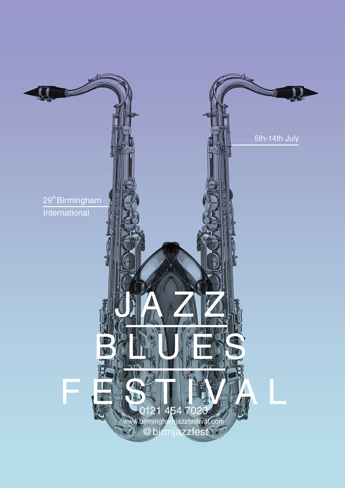 jazz poster big bear music birmingham International clean current negative blues Jazz and Blues a3 a2 Fun accessible