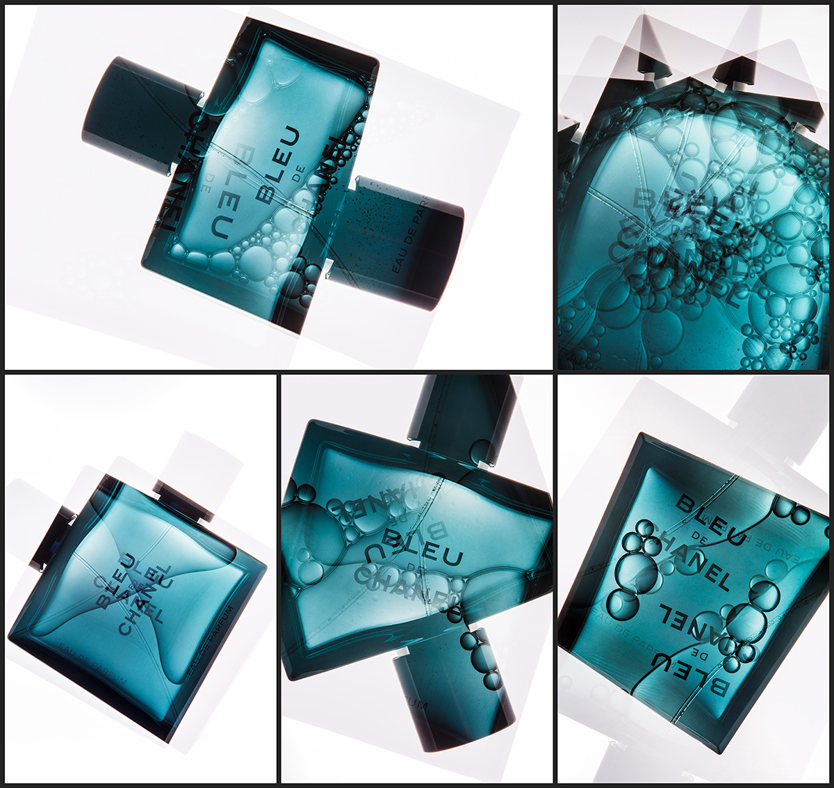 multiple exposure editorial Fragrance perfume alexander platonov