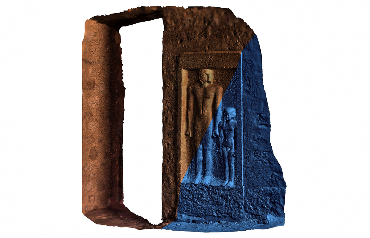 Abusir research freestyle faro scanning scan 3D digitalization Archaeologists Egyptian queen egypt marek skenování zdenek