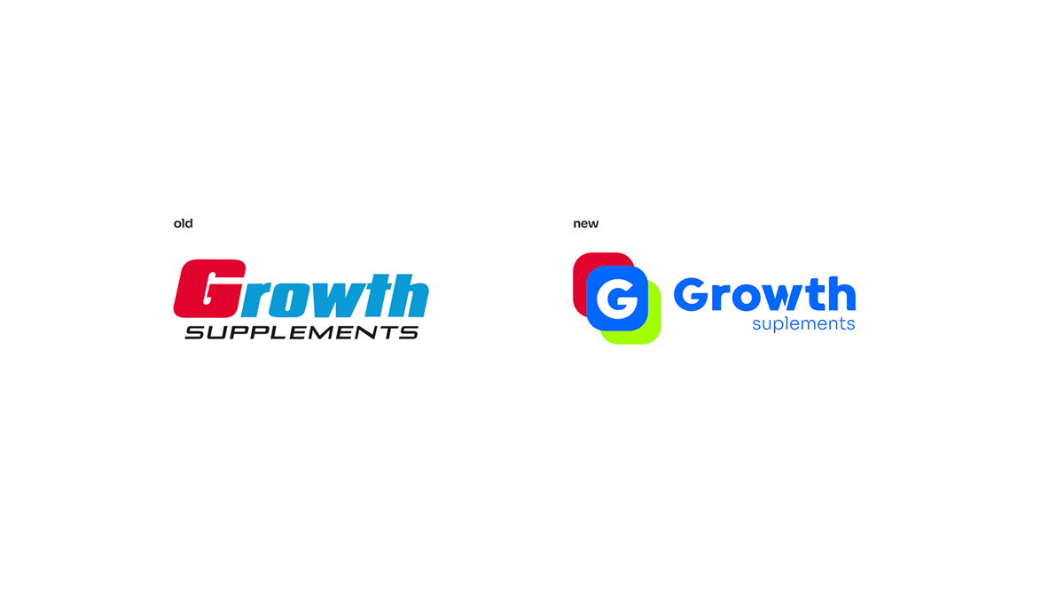 brand growth gym identity Logo Design logofolio Logotype sport suplementos visual identity
