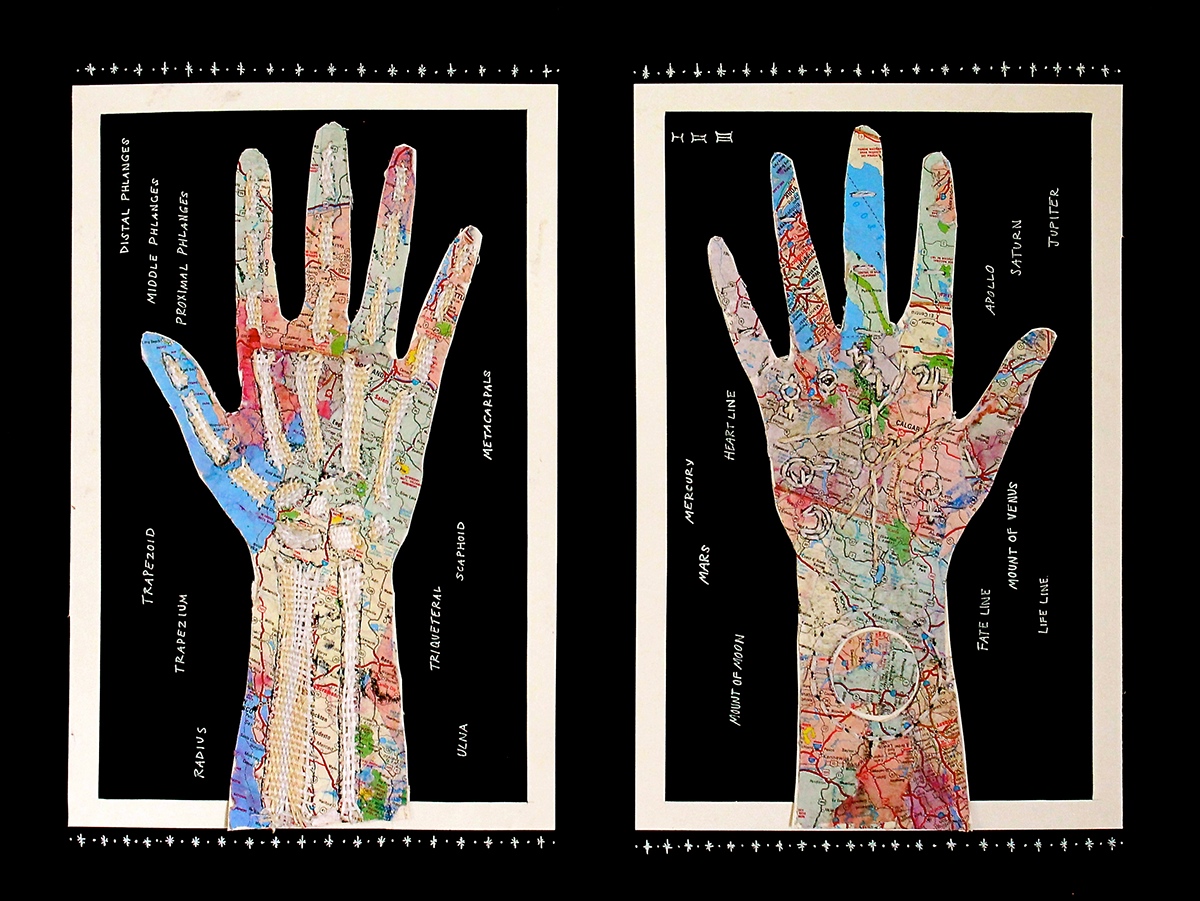 hands anatomy maps meaning connection growth