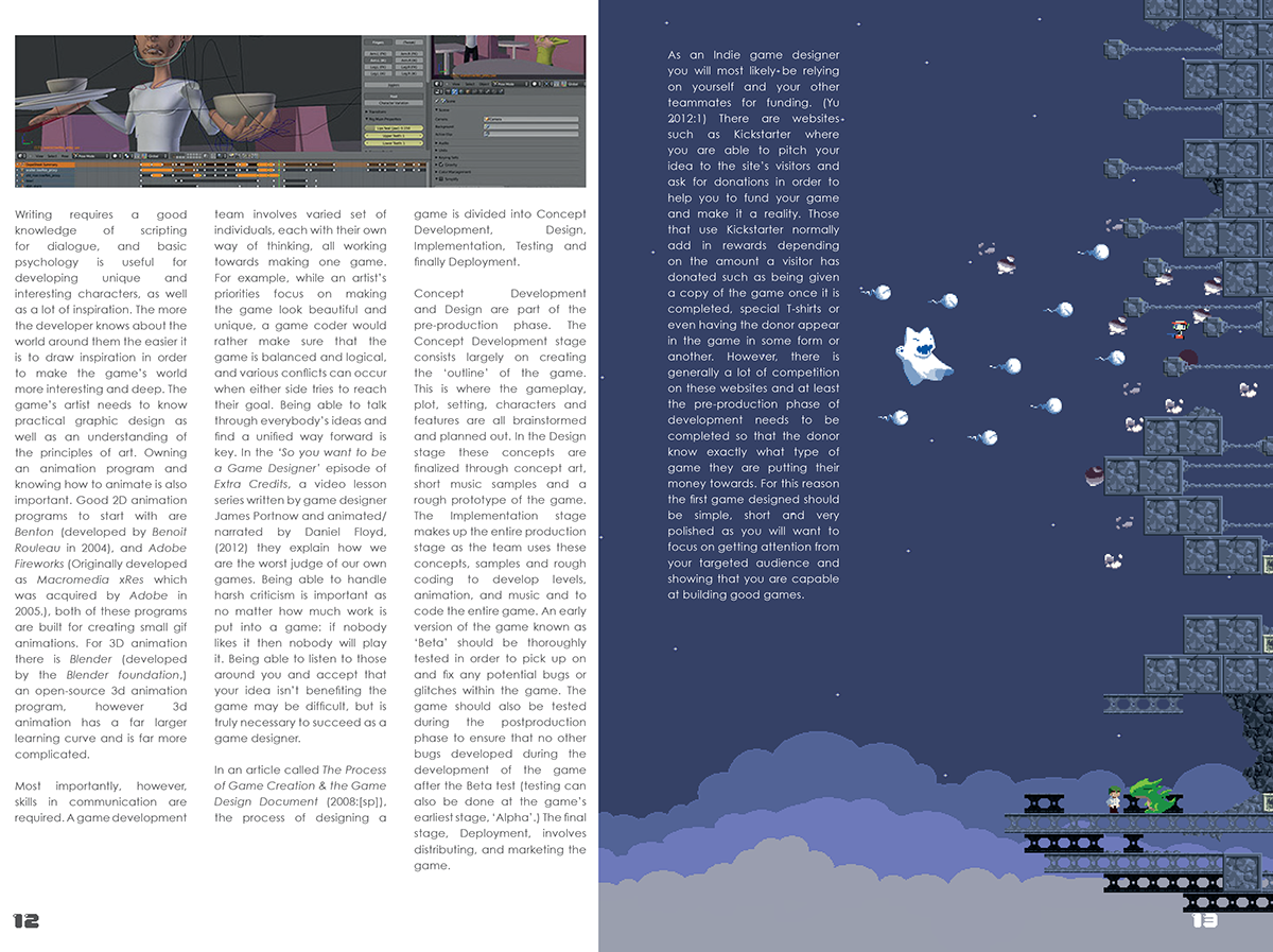 south africa indie Game Development broforce Free Lives celestial page spread book