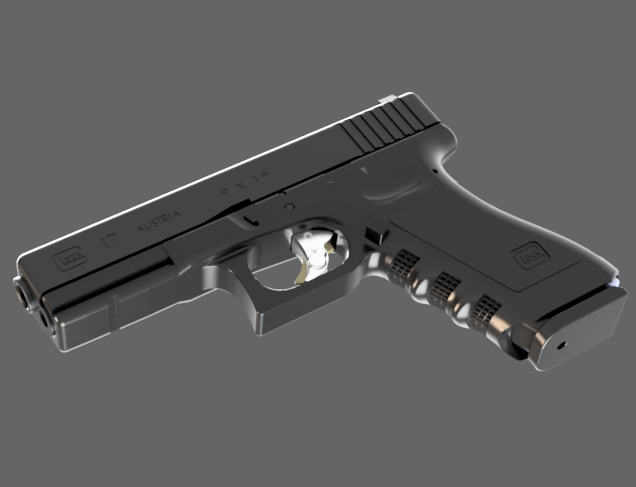 3D model glock Prototyping Weapon
