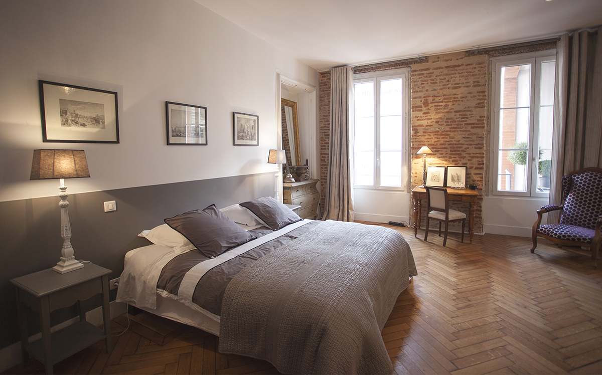 Côté Carmes bed and breakfast toulouse print