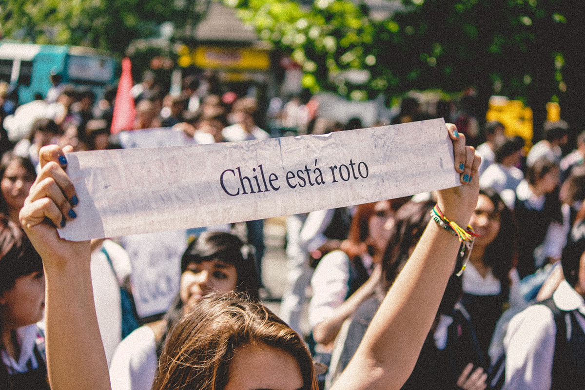 chile Santiago educación Education movement fight social media