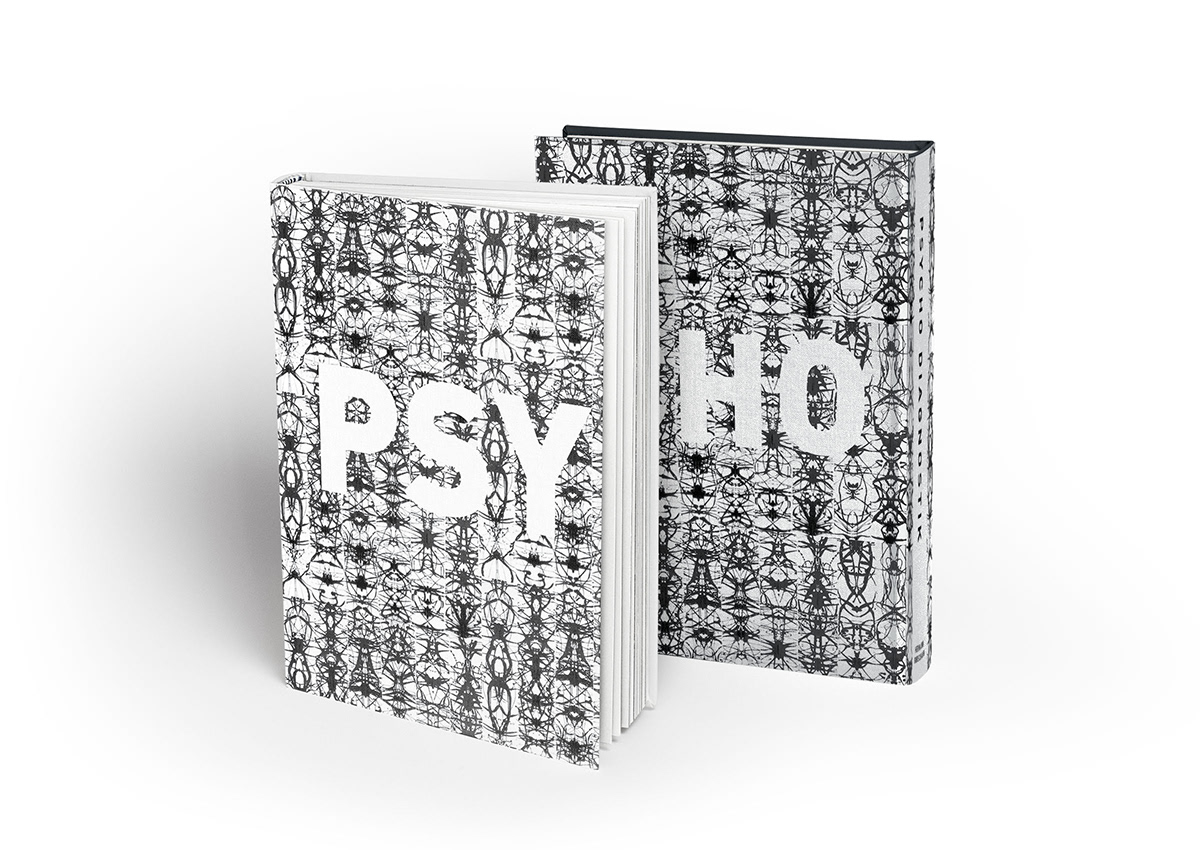 Graphic Design Book cover dust jacket psycho diagnostik