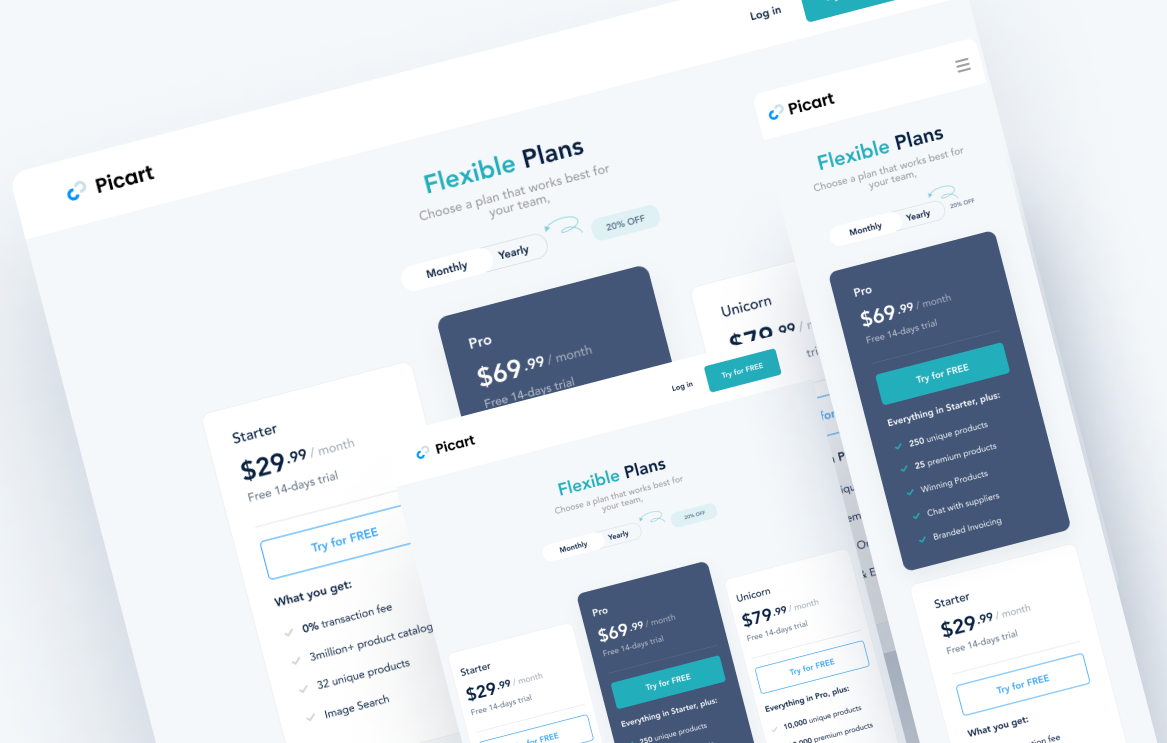 UI ux dashboard Pricing Ecommerce store Shopify Webdesign user interface mansoorgull