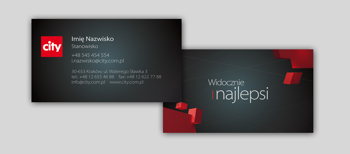 krakow  city service Corporate Identity poland